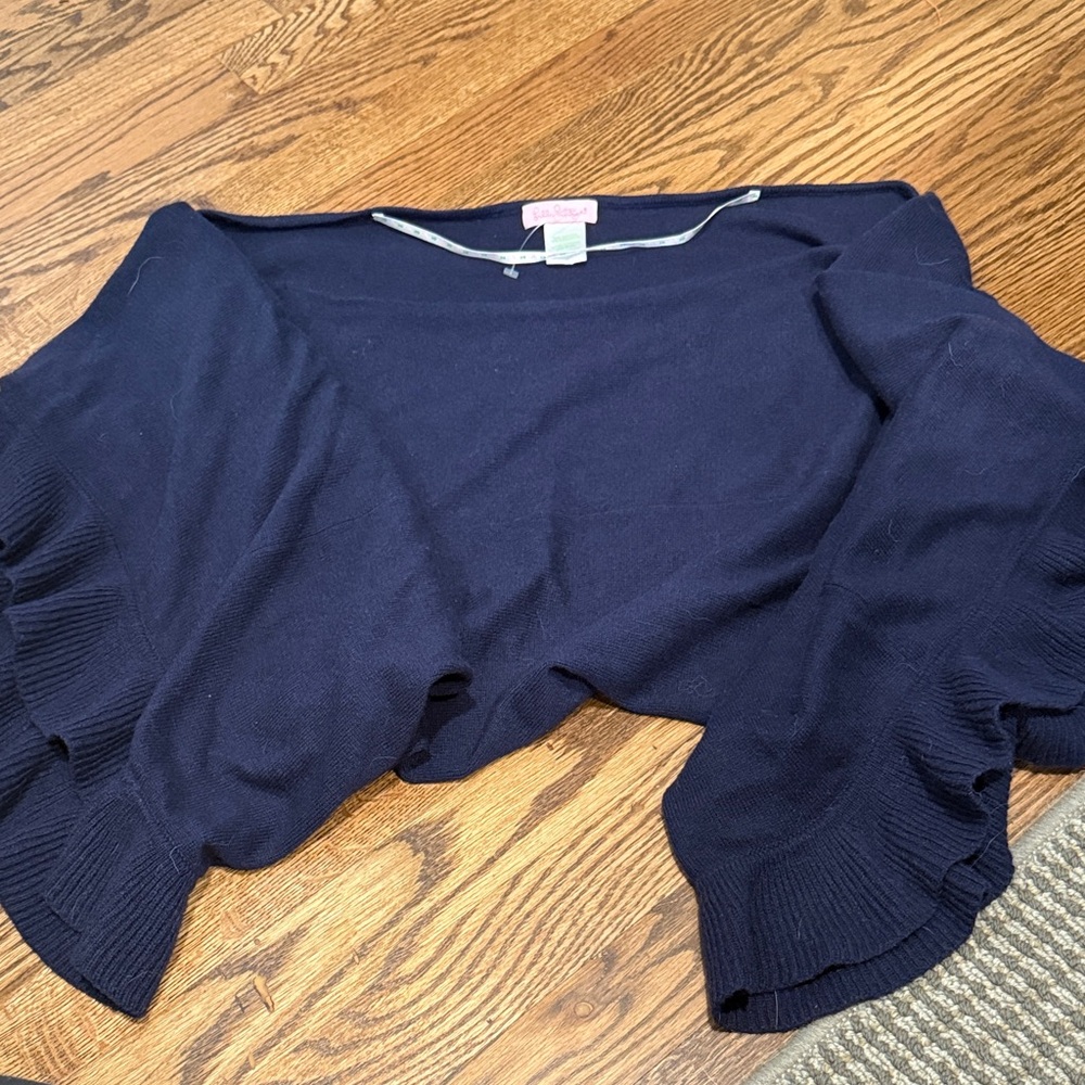 Lilly Pulitzer Navy Shrug